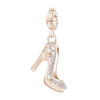 Pendente Rosato Donna Storie in Argento Zirconia RZ037 - RZ037